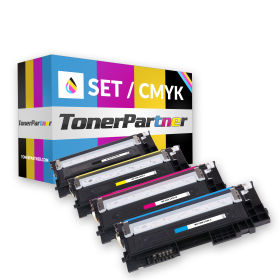 Image du produit pour Pack 4X toner compatible Samsung CLT-P 404 C/ELS / P404C - CMYK - 4500 pages