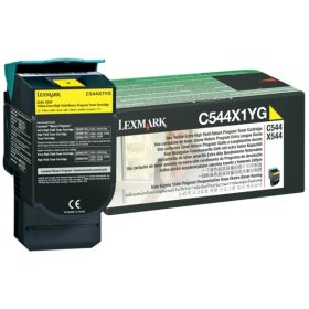 Image du produit pour Lexmark C544X1YG Toner jaune return program