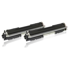 Image du produit pour Set économique compatible avec HP CE 310 A / 126A contient 2x Cartouche toner