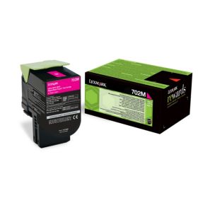 Image du produit pour Toner original Lexmark 70C20M0 / 702M - magenta - 1000 pages