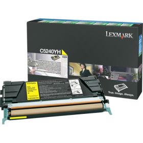 Image du produit pour Lexmark C5240YH Toner jaune return program