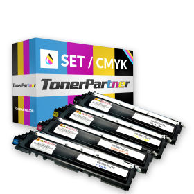 Image du produit pour Pack 4X toner compatible Brother TN-230  - CMYK - 6400 pages