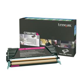 Image du produit pour Lexmark C736H1MG Toner magenta return program