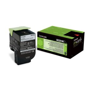 Image du produit pour Lexmark 802HK - 80C2HK0 Toner noir return program