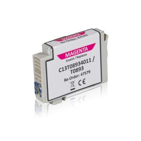 Image du produit pour Cartouche compatible Epson C13T08934011 / T0893  -  magenta - 160 pages