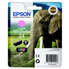 Image du produit pour Epson 24 - C13T24264010 Cartouche d'encre magenta claire