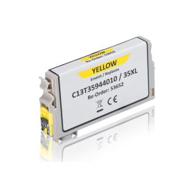 Image du produit pour cartouche compatible Epson C13T35944010 / 35XL - jaune - 1900 pages