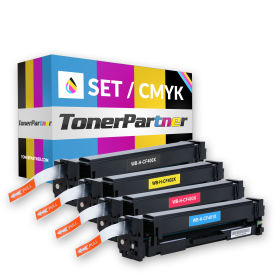 Image du produit pour Pack 4X toner compatible HP 201X / CF400X + CF253AM - CMYK - 9700 pages