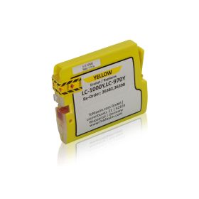 Image du produit pour Cartouche compatible jaune Brother LC970 / LC1000 Y