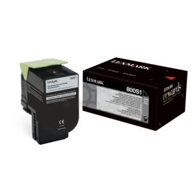 Image du produit pour Lexmark 800S1 - 80C0S10 Toner noir