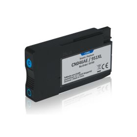 Image du produit pour Cartouche compatible HP 951XL - CN046AE - cyan - XL