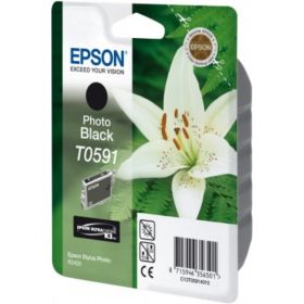 Image du produit pour Epson T0591 - C13T05914010 Cartouche d'encre noire photo