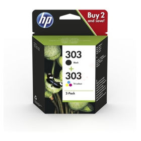 Image du produit pour HP 3YM92AE - 303 Cartouche à tête d'impression multi pack noire + couleur 4ml UE2 pour HP Envy Photo 6230