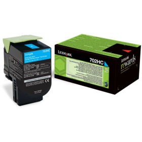 Image du produit pour Lexmark 702HC - 70C2HC0 Toner cyan return program