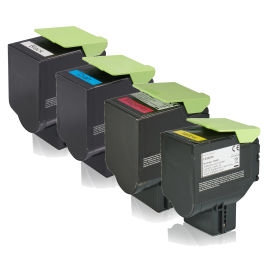 Image du produit pour Multipack compatible avec Lexmark C2320X0 contient 1xBK, 1xM, 1xC, 1xY