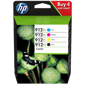 Image du produit pour HP 3YP34AE - 912XL Cartouche d'encre multi pack Bk,C,M,Y