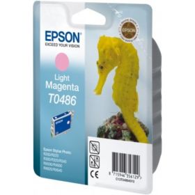 Image du produit pour Epson T0486 - C13T04864010 Cartouche d'encre magenta claire