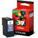 Image du produit pour Cartouche compatible Lexmark 018C2180E / 018C2200E - N° 37 XL - 3 couleurs - XL