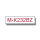 Image du produit pour Brother MK232BZ P-Touch rouge sur blanc 12mm x 8m pour P-Touch