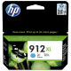 Image du produit pour Cartouche original HP 3YL81AE / 912XL - cyan - 825 pages