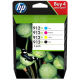 Image du produit pour HP 3YP34AE - 912XL Cartouche d'encre multi pack Bk,C,M,Y