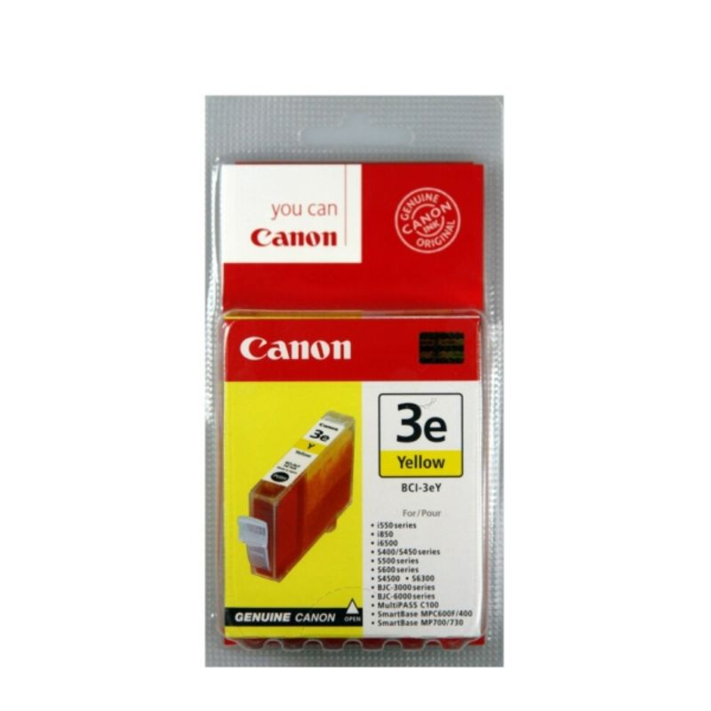 Original Canon 4482A241 / BCI3EY Cartouche d'encre jaune