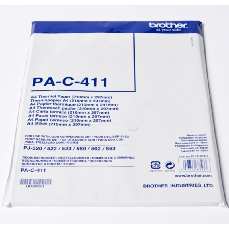 Brother PAC411 Papier transfert thermique DIN A4