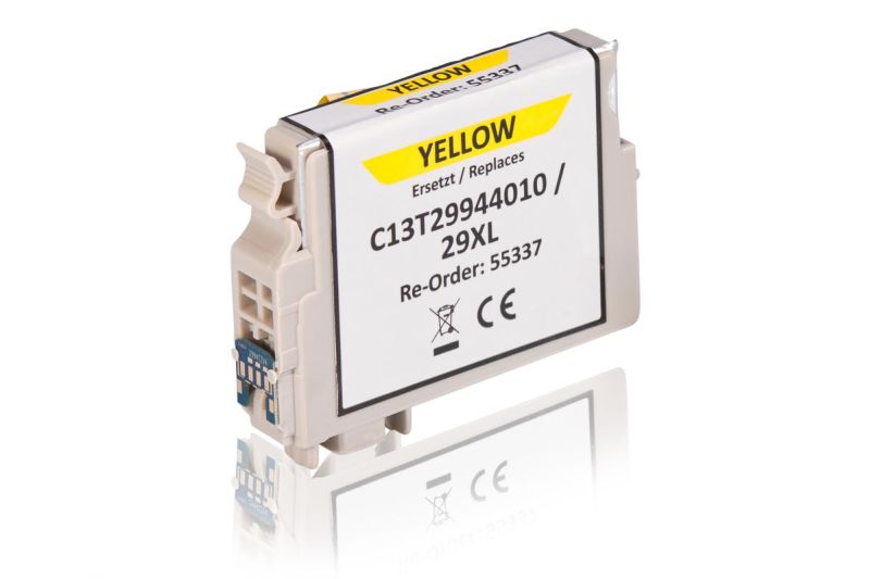 cartouche compatible Epson C13T29944010 / 29XL - jaune - 450 pages