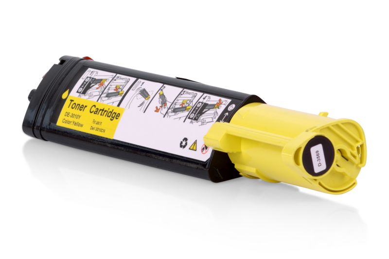 Toner compatible Dell WH006 - 593-10156 - jaune