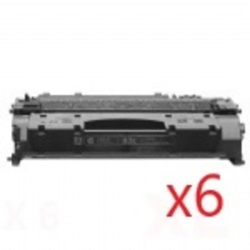 Pack 6X toner compatible HP CF280X / 80X - 41400 pages