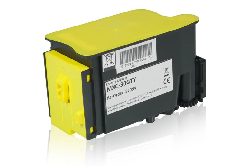 Alternative à Sharp MXC-30GTY Cartouche toner, jaune