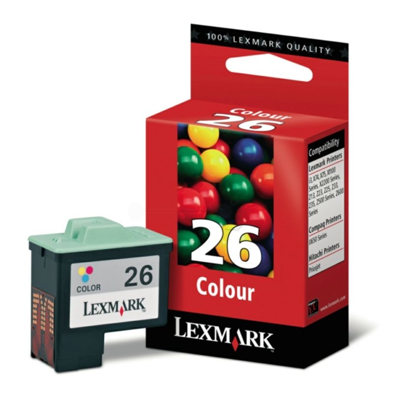 Lexmark 26 - 10N0026E Cartouche couleur