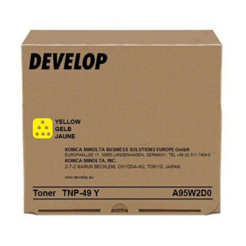 Develop A95W2D0 - TNP-49Y Toner jaune