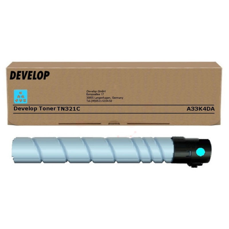 Original Develop A33K4DA / TN321C Toner cyan