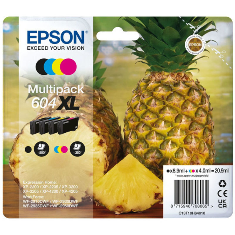 Original Epson C13T10H64010 / 604XL Cartouche d'encre multi pack