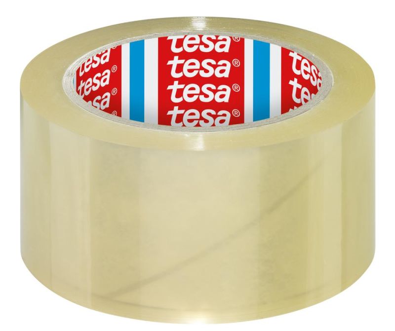 TESA ruban d'emballage, transparent, 50mmx66m, (6 pièces)