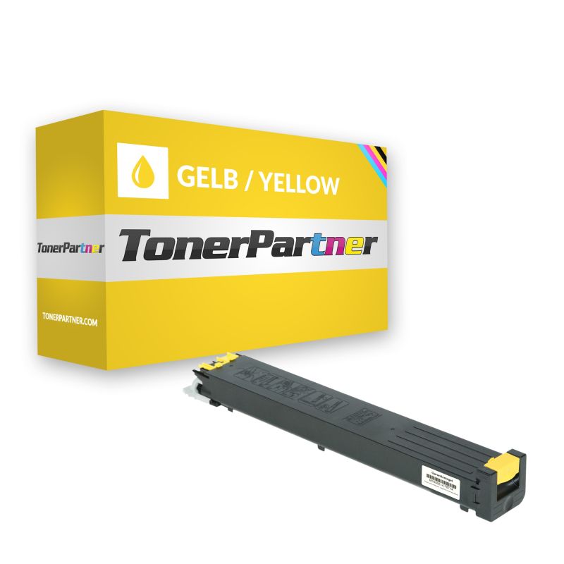 Alternative à Sharp MX-27GTYA Cartouche toner, jaune