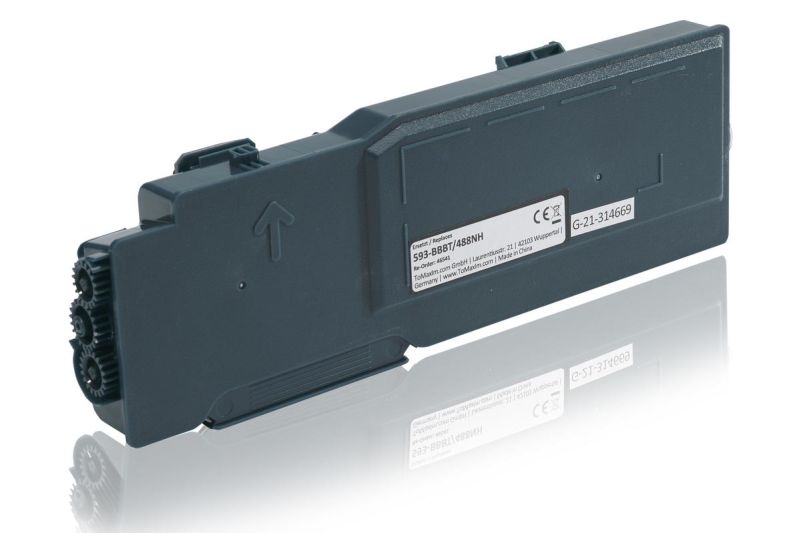 Toner compatible Dell 488NH - 593-BBBT - cyan - XL