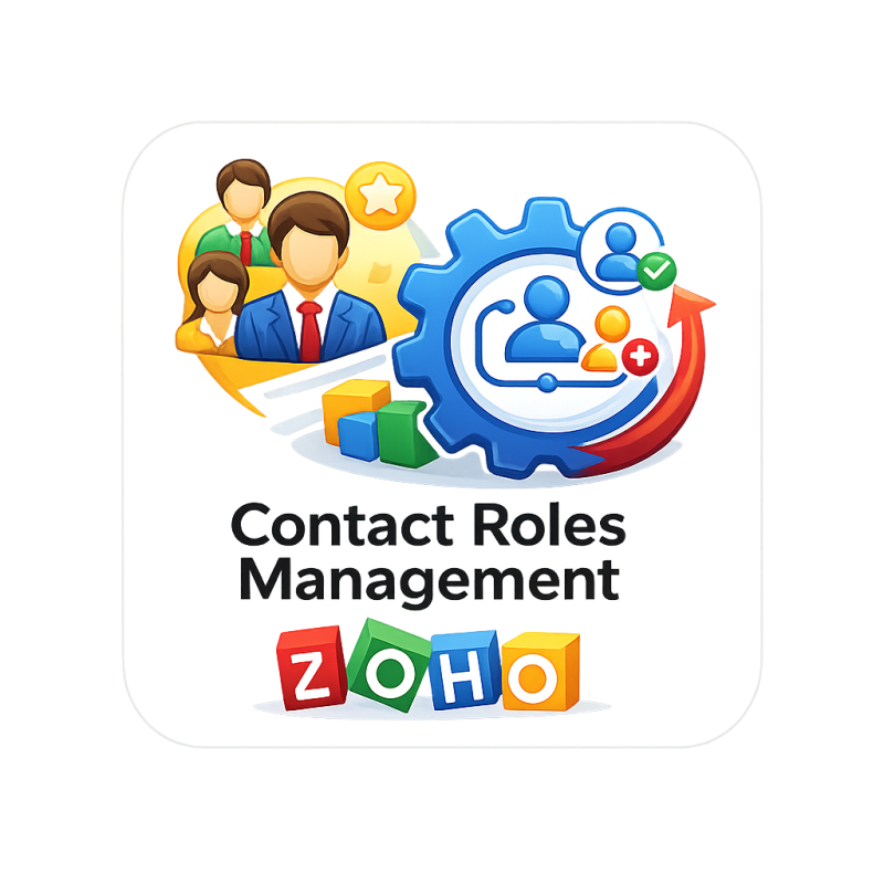 Contact Roles Management for Zoho CRM