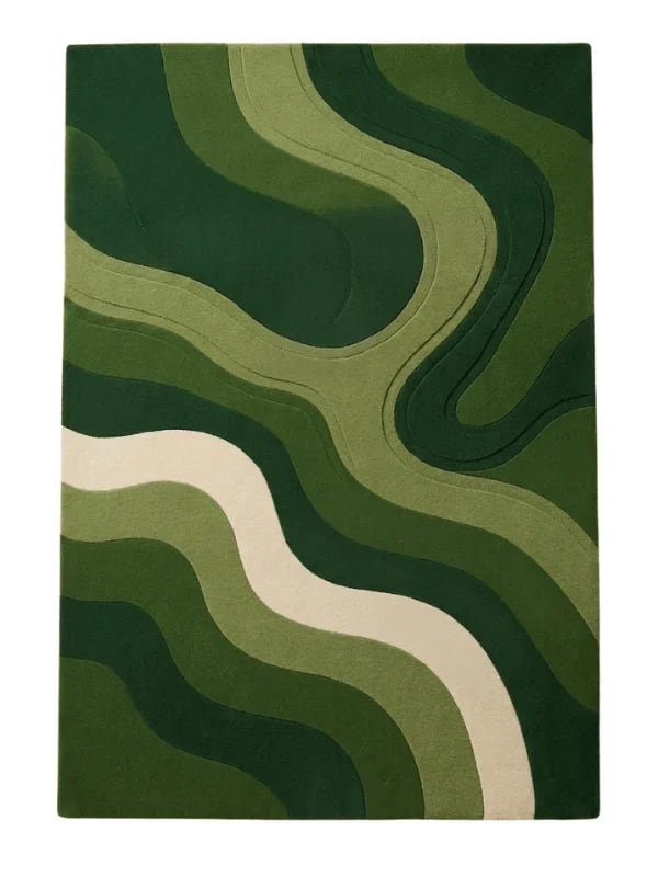 Ananta: The Deep Topography Rug