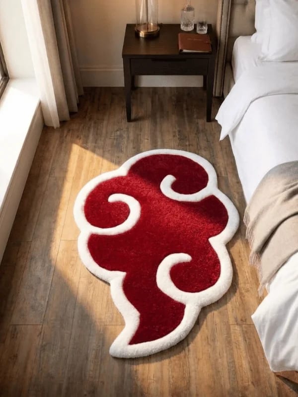 Akatsuki: The Crimson Cloud Rug