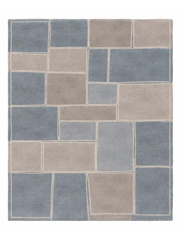 Varna: The Grid Patchwork Rug