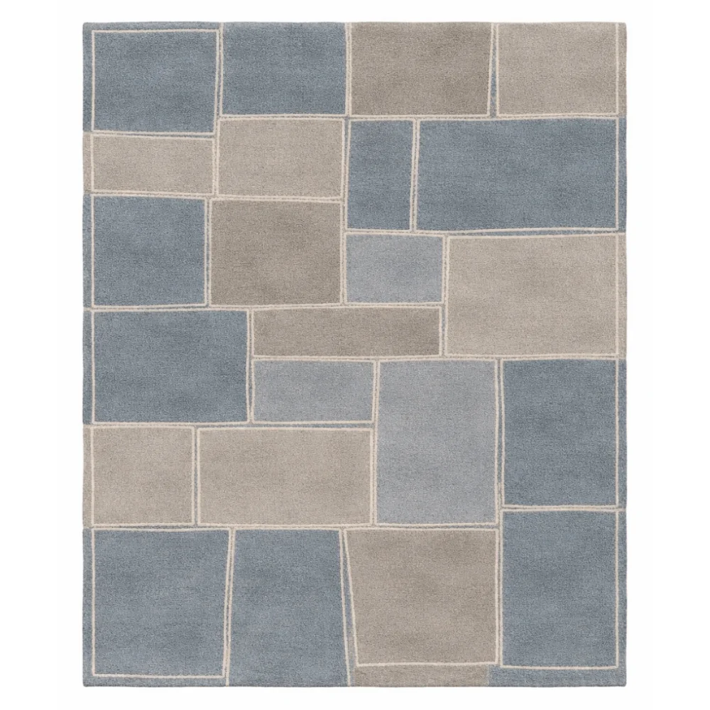 Varna: The Grid Patchwork Rug