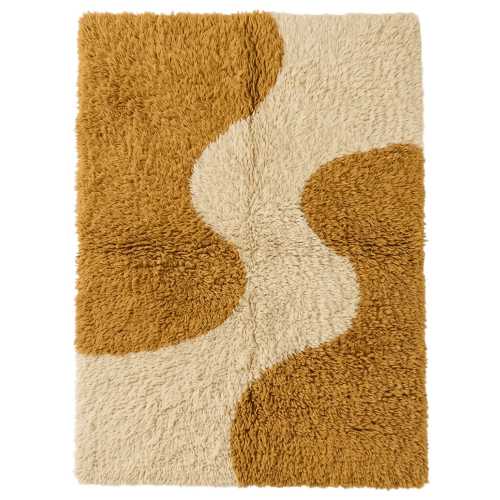 Tarang: The Ultra-Plush Waves Rug