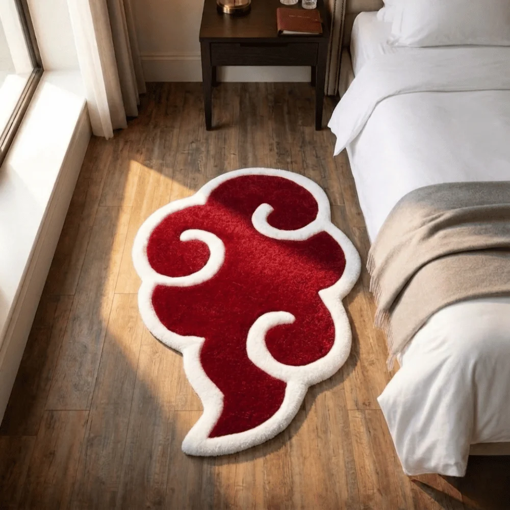 Akatsuki: The Crimson Cloud Rug