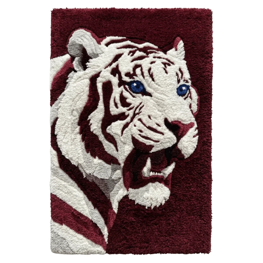 Baghra Crimson: The Crimson Royal Tiger Rug