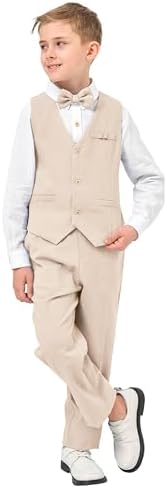 Vue 2 de Pieces Costume Garcon Mariage