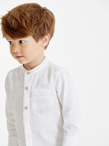 Vue 5 de Chemise En Lin Melange