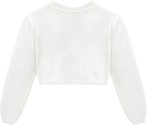 Vue 3 de Cardigan Manches Longues