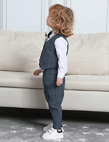 Vue 3 de Pcs Ensemble Costume Gentilhomme